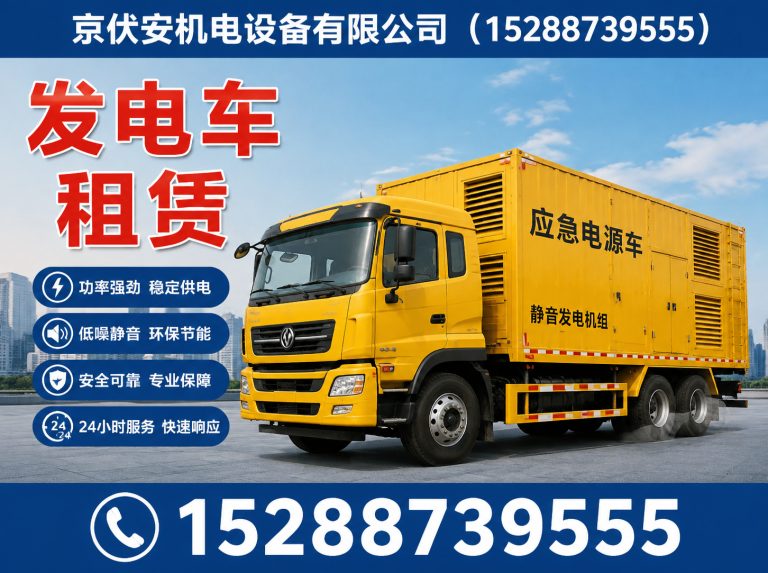 荆门发电机出租展示图